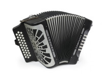 Hohner Compadre Preta GCF Silver Grill Hohner Compadre Preta GCF Silver Grill